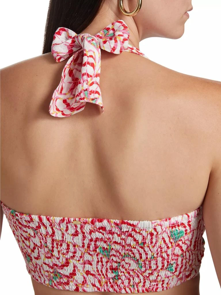 Poupette St Barth Carla Convertible Cropped Top 7