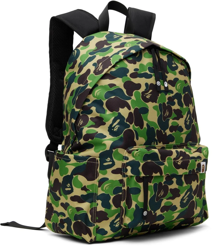 Bape Green ABC Camo Daypack Backpack 2