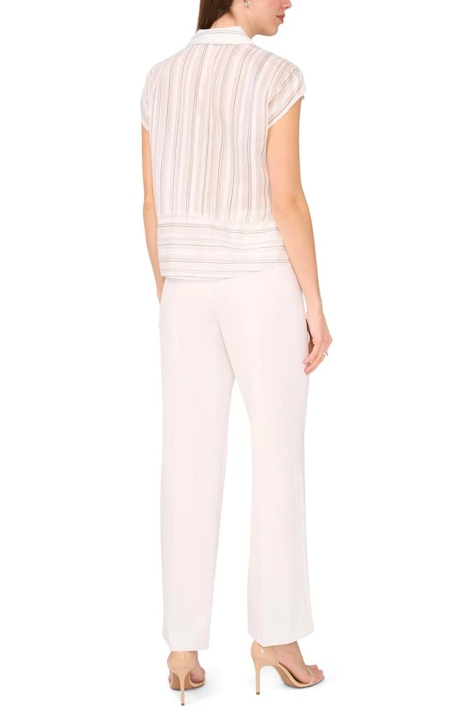 Halogen Stripe Button-Up Shirt 4
