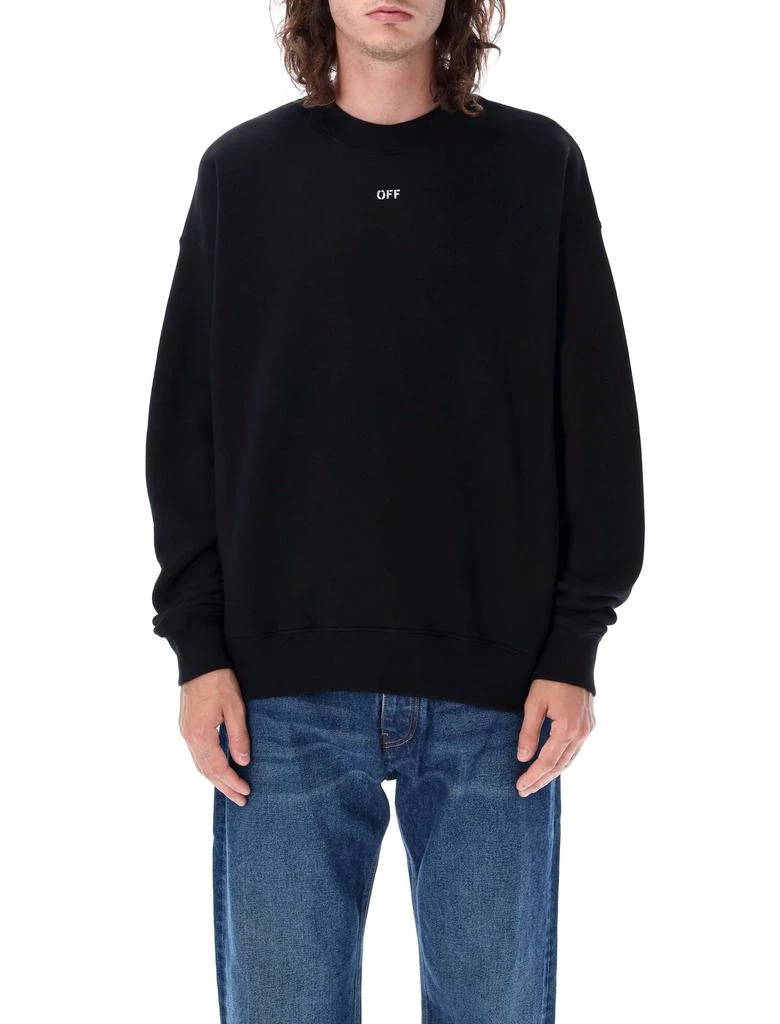 Off-White Off-White Logo Printed Crewneck Sweatshirt 1