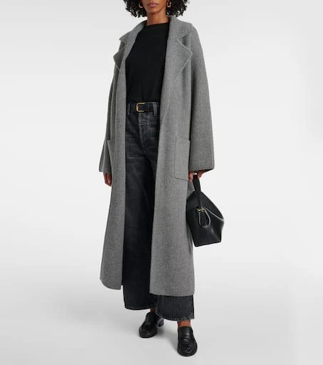 Totême Ribbed-knit wool-blend cardigan 2