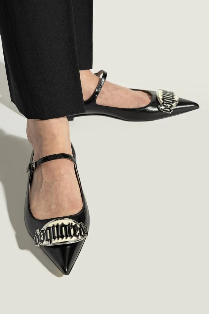 DSQUARED2 Ballet Flats 'Gothic' 2