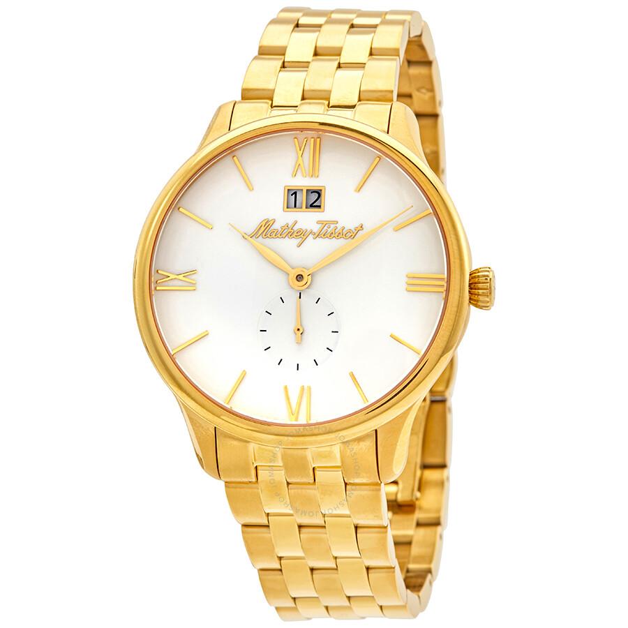 Mathey-Tissot Open Box - Mathey-Tissot Edmond Metal White Dial Men's Watch H1886MPI