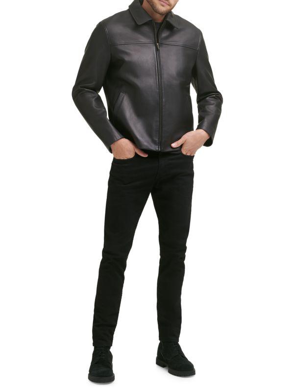 Shop Smooth Lamb Leather Jacket on Sale at BeyondStyle – Get 60
