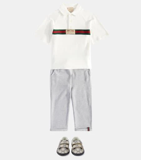 Gucci Cotton-blend piqué polo shirt 2