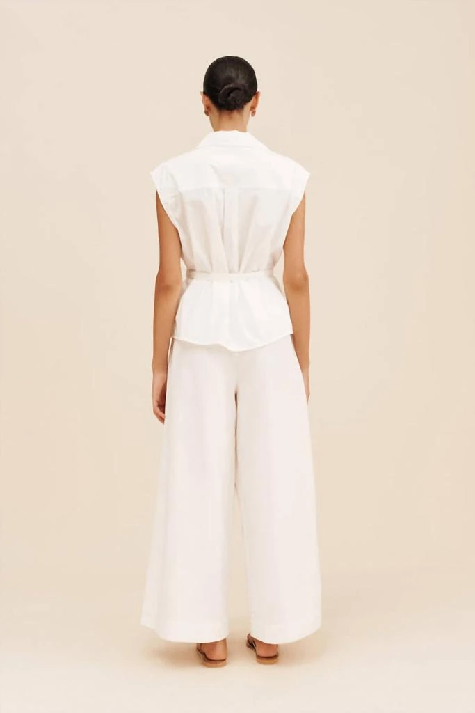 Posse Juno Shirt In Vintage White 3