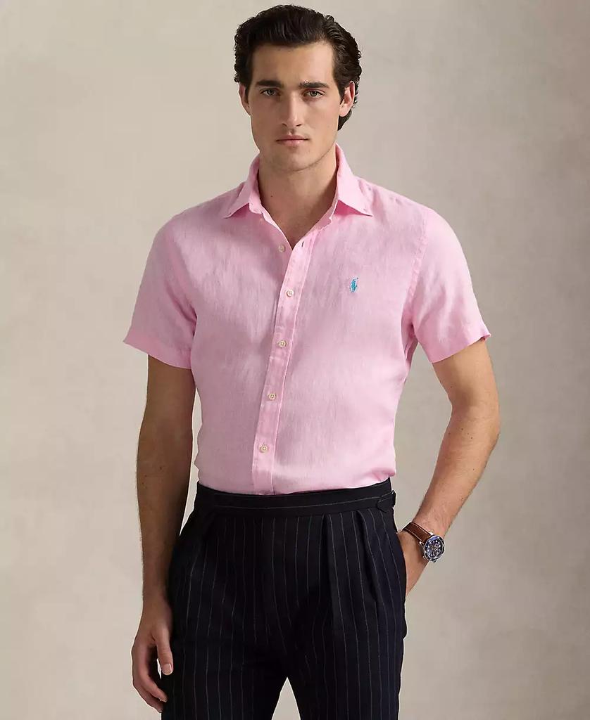 Ralph Lauren Men's Short-Sleeve Linen Button-Up