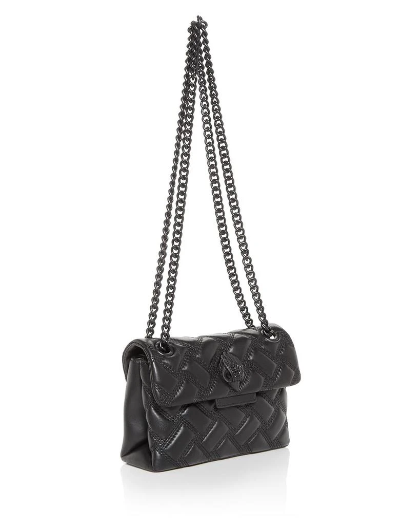 KURT GEIGER LONDON Mini Kensington Drench Leather Crossbody 4