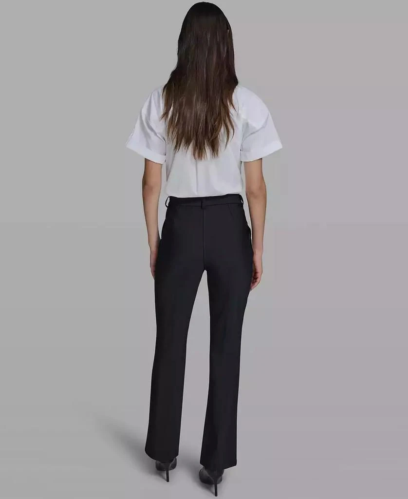 Karl Lagerfeld Paris Women
s Straight Compression Pants 6