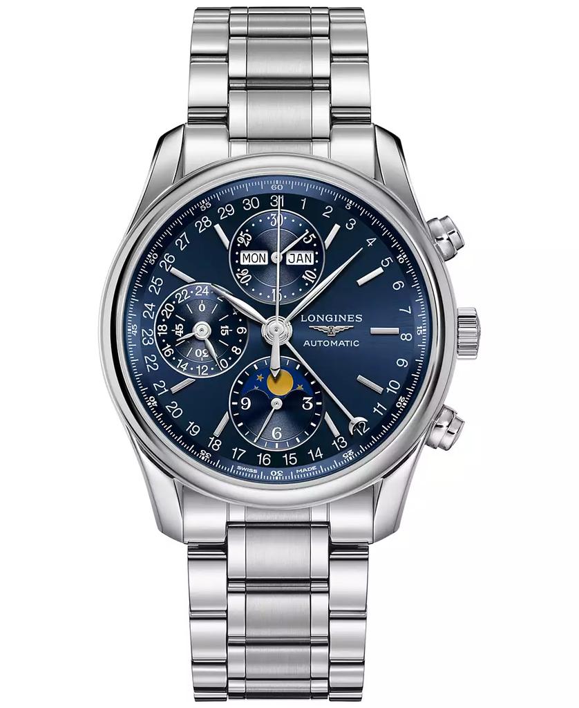 Longines Men's Swiss Automatic Master Stainless Steel Bracelet Watch 40mm