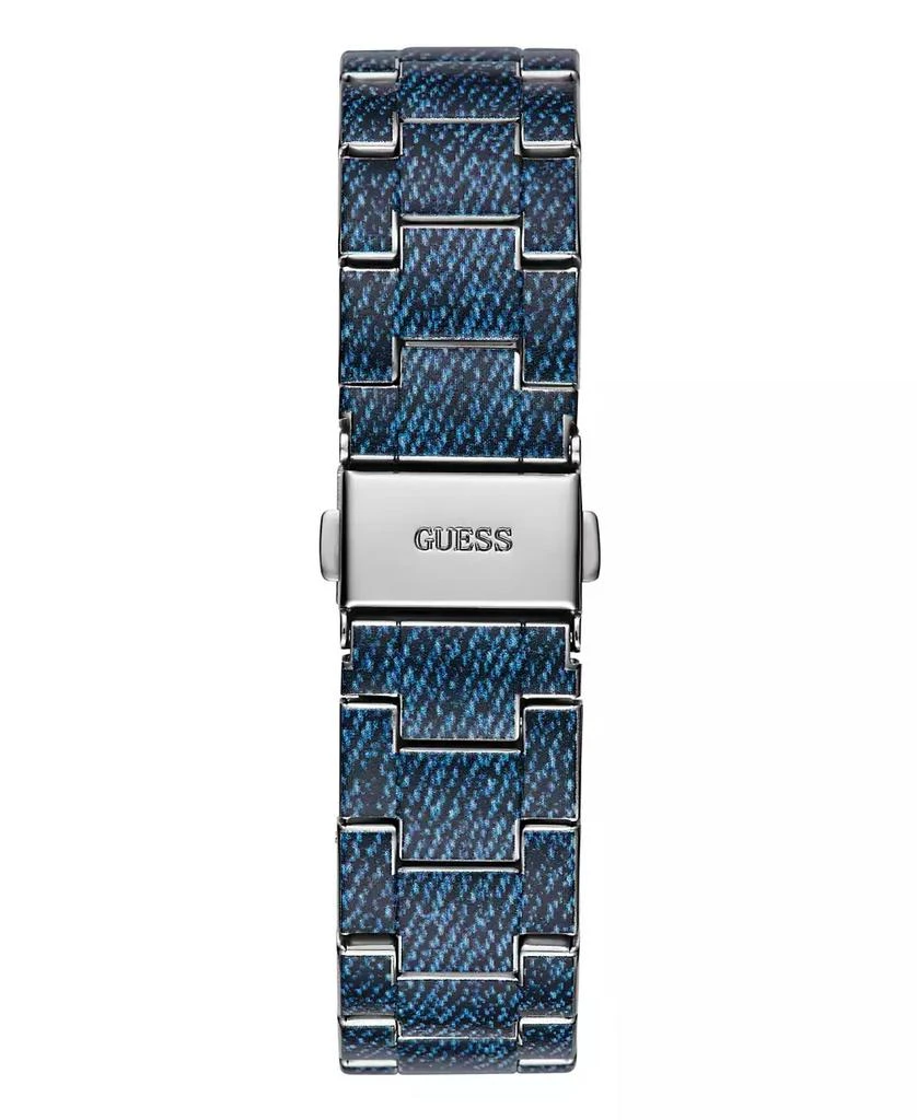 GUESS Women's Multi-Function Blue Steel Watch 38mm 4