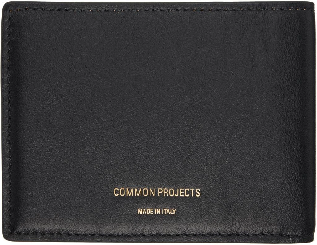Common Projects Black Standard Wallet 2