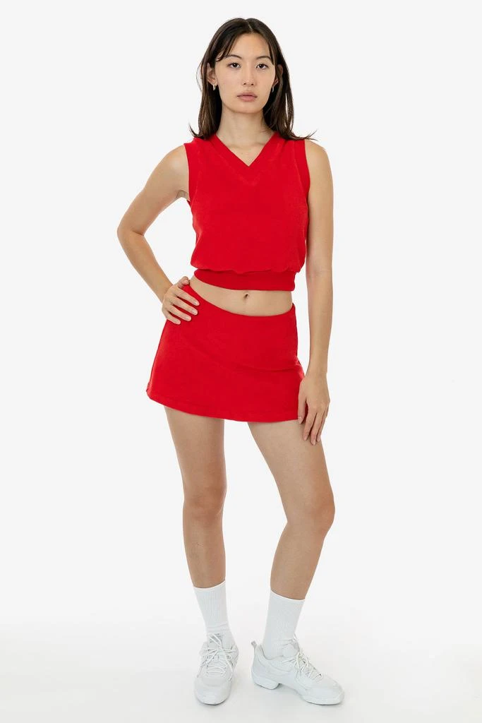 Los Angeles Apparel RLT384 - Loop Terry Mini Skort 25
