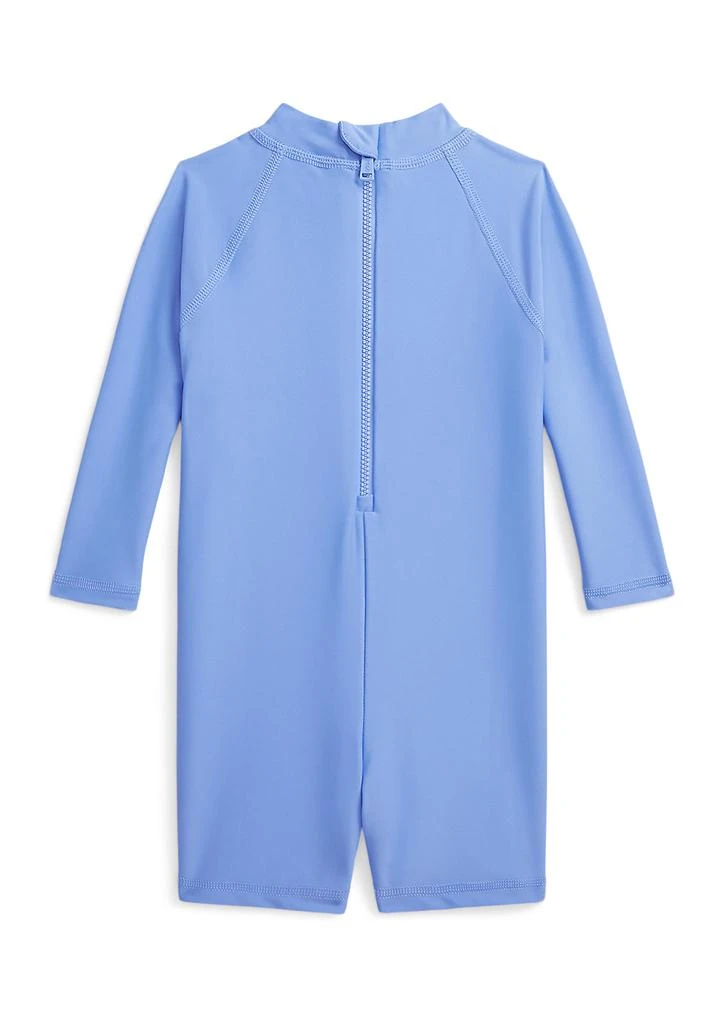 Ralph Lauren Baby Boys Dog Print Rash Guard Shortall 2