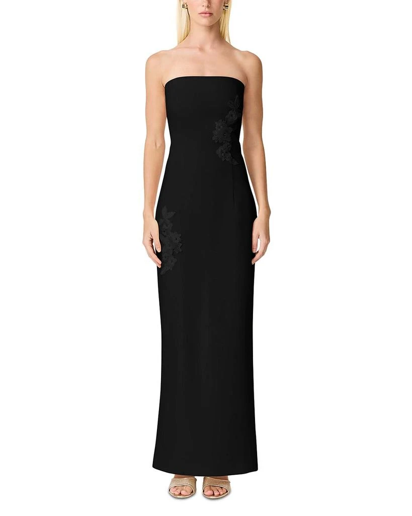 knee length dresses for ladies Coralie Maxi Gown in Blue – Elliatt main image 0