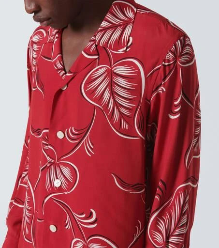 BODE Creeping Begonia printed shirt 5