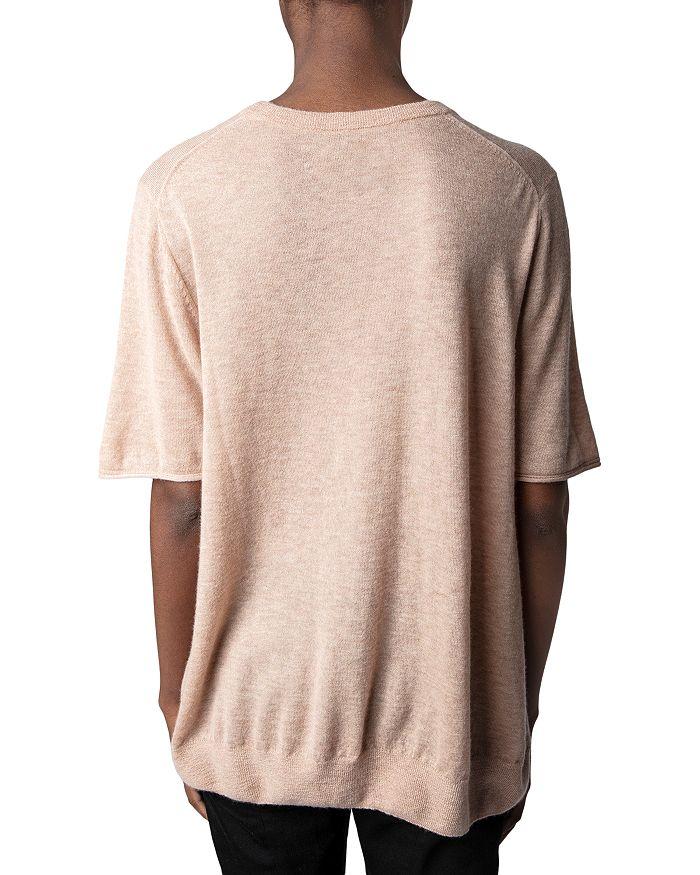 Zadig&Voltaire Ida Short Sleeve Cashmere Sweater