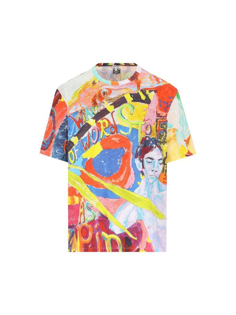 Loewe x Suna Fujita Submarine cotton jersey T-shirt - T