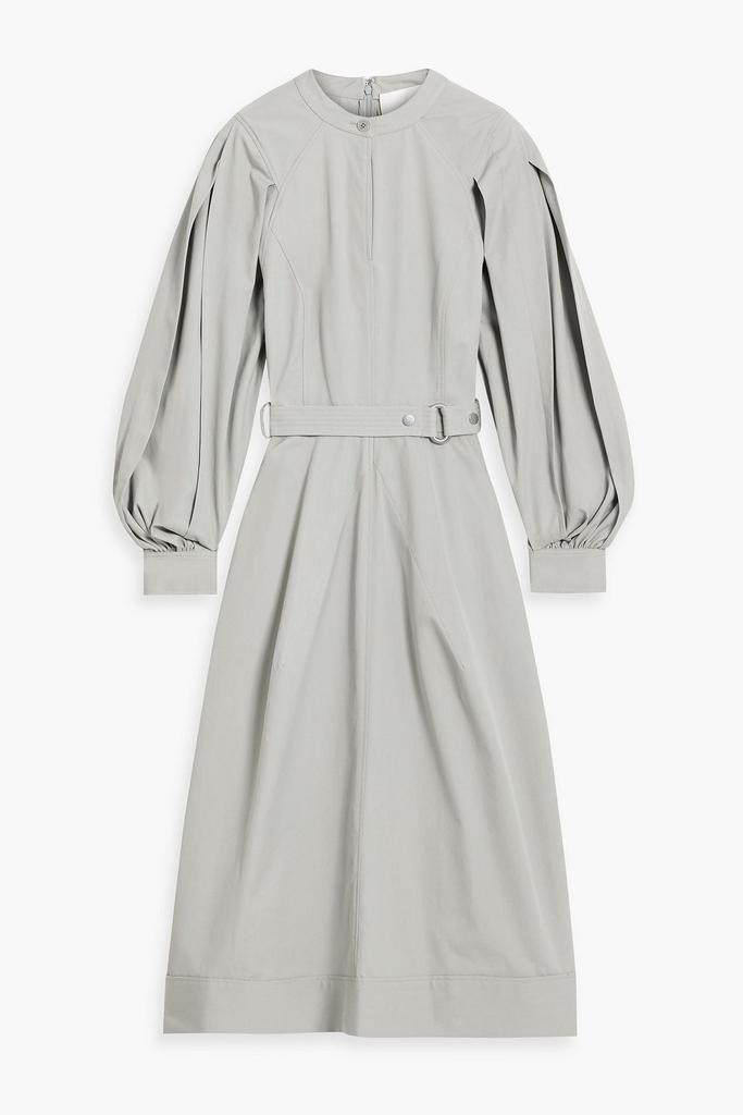 3.1 Phillip Lim Belted cotton-poplin midi dress