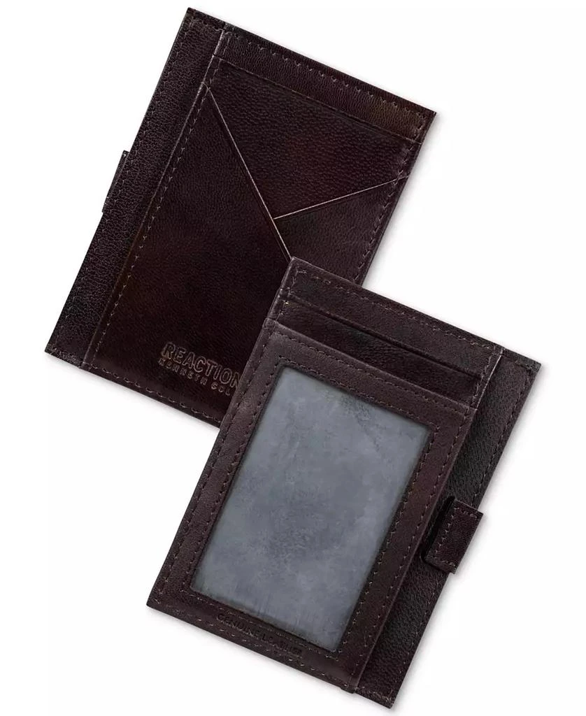 Kenneth Cole Men's Kurtz Getaway RFID Leather Card Case Wallet 6
