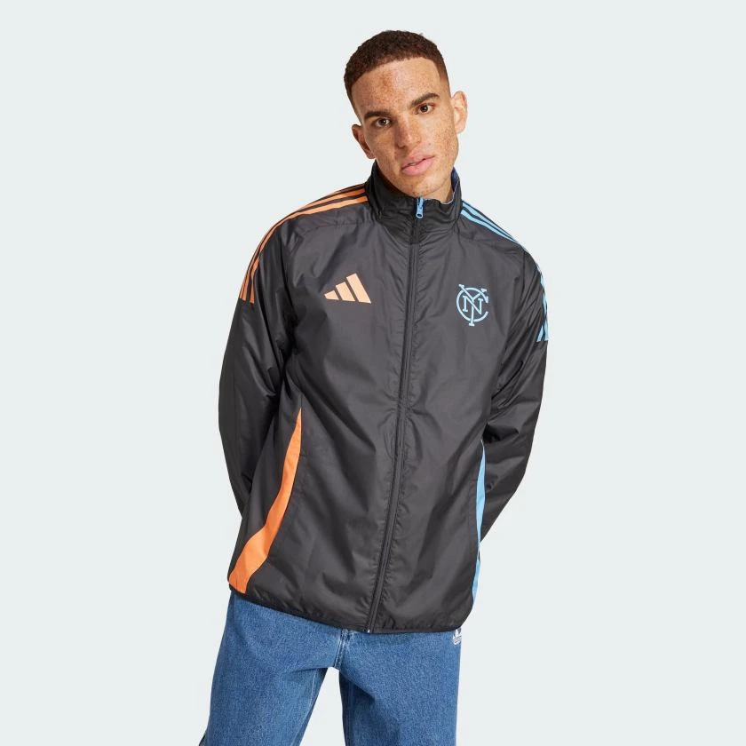 Adidas Men's  New York City FC Reversible Anthem Jacket 2