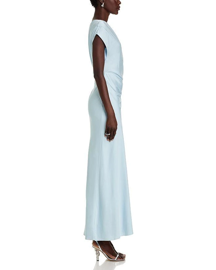 A.L.C. Penny Draped One Shoulder Gown 5