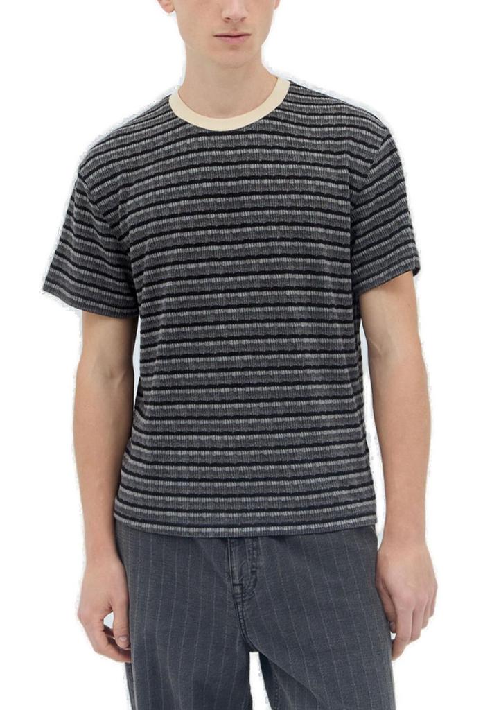 Brain Dead Brain Dead Pruned Striped Short Sleeved T-Shirt