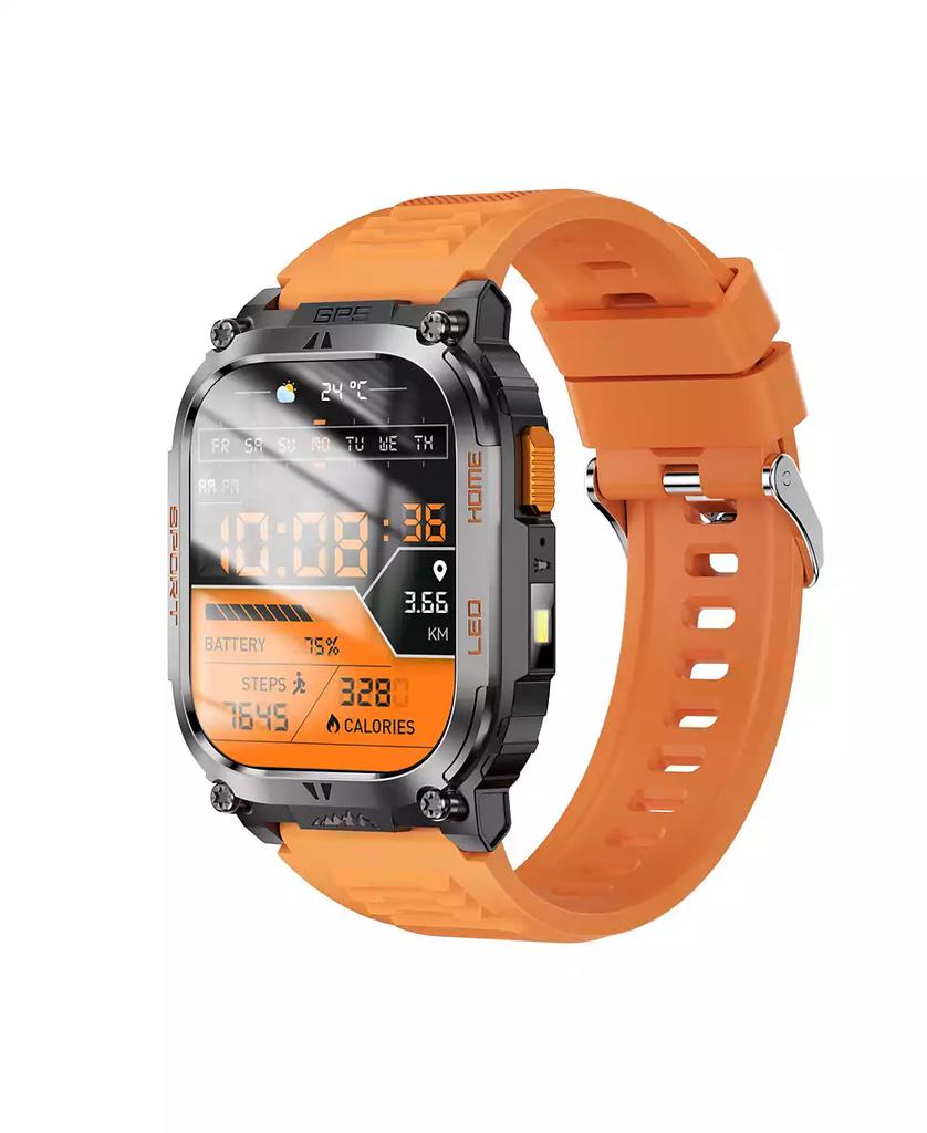 RUXING Smart RUXING 2.01" Smart Watch for Women Men With Outdoor positioning, Calling,Intelligent Reminder , Sport Modes, IP68, 630mAh