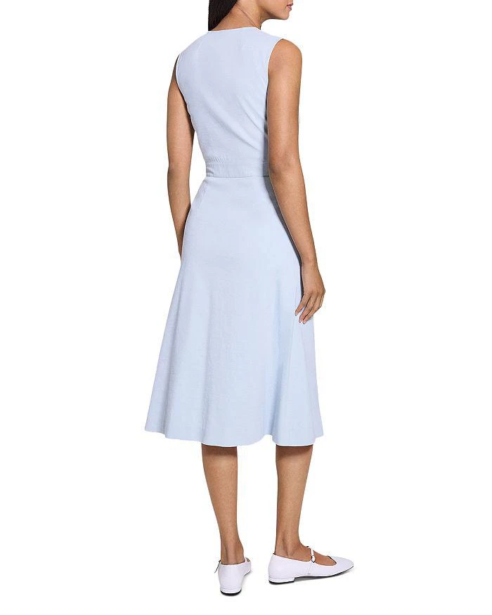 Shop Sleeveless Linen Blend A-Line Wrap Dress on Sale at BeyondStyle – Get  71% Off Sleeveless Linen Blend A-Line Wrap Dress with Limited-Time Flash  Deals, Exclusive Discounts, and Special Offers. Enjoy Unbeatable