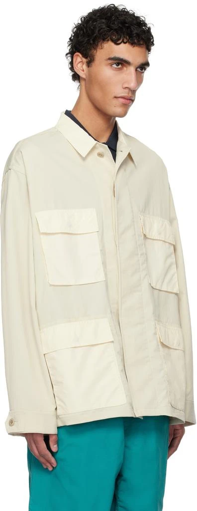 Nanamica Beige ALPHADRY Utility Jacket 2
