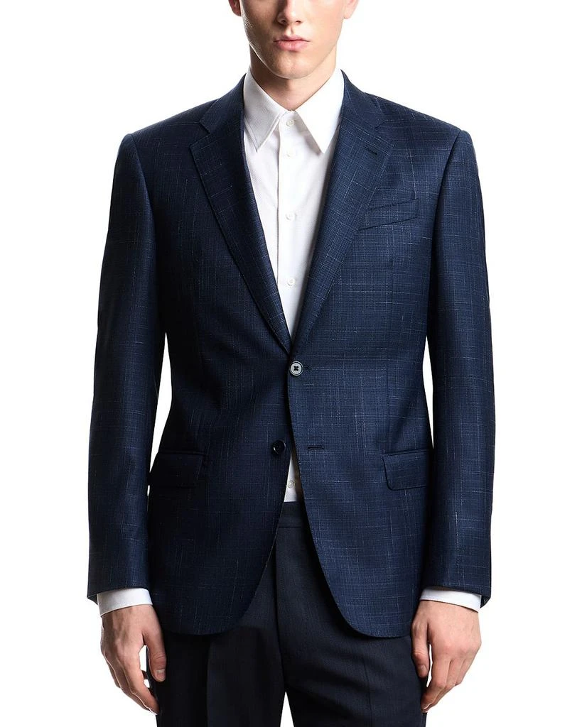 Emporio Armani Regular Fit Wool Silk Jacket 1