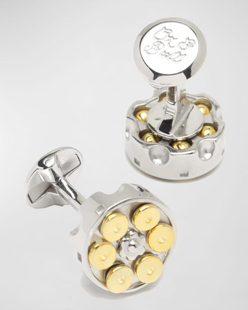 Cufflinks Inc. Two-Tone Revolver Cufflinks