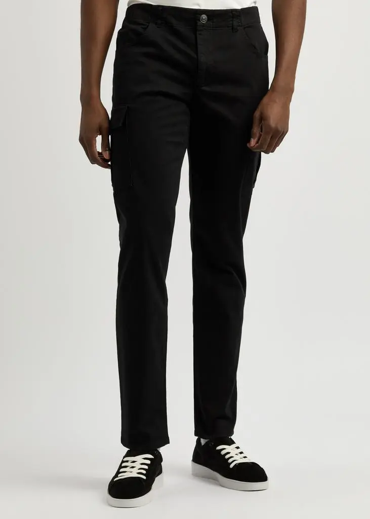 Paige Ronin stretch-cotton cargo trousers 2
