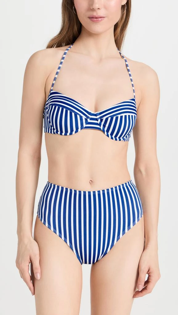 Shoshanna High Waist Bikini Bottoms 3