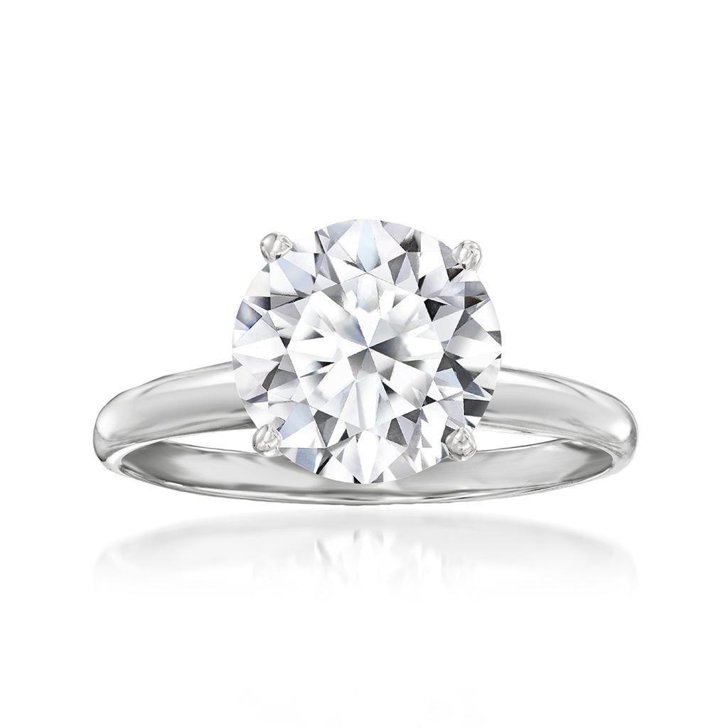 Ross-Simons Ross-Simons Lab-Grown Diamond Solitaire Ring in 14kt White Gold