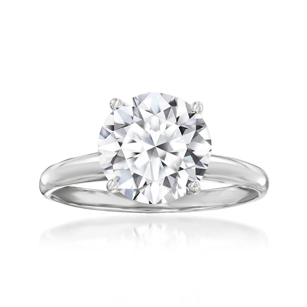 Ross-Simons Ross-Simons Lab-Grown Diamond Solitaire Ring in 14kt White Gold 1