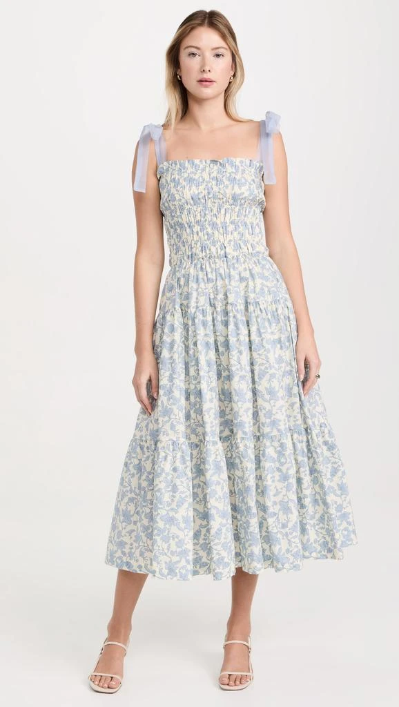 En Saison Egret Midi Dress 6
