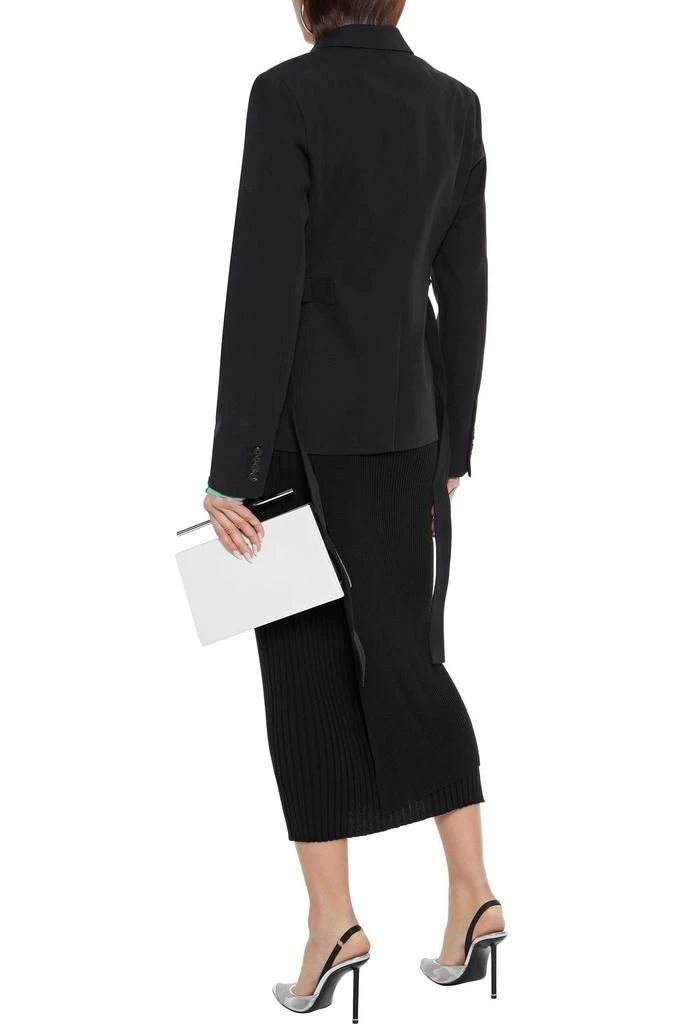 Helmut Lang Cotton-blend twill blazer 3