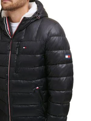 Tommy Hilfiger Faux Fur Hooded Puffer Jacket 6