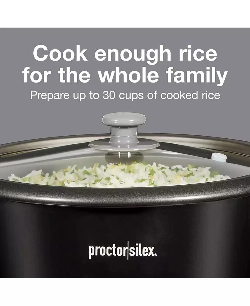 Proctor Silex 30 Cup Rice Cooker & Steamer - 37555 2
