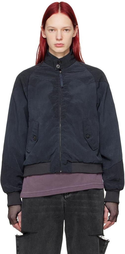 K*a様 YOKE NYLON BOMBER JACKET YOKE NYLON BOMBER JACKET [BLACK] - Fresh Service NECESSARY