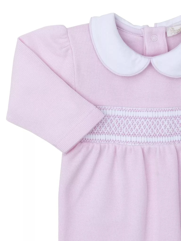 Kissy Kissy Baby Girl's Peter Pan Waffle-Knit Footie 2