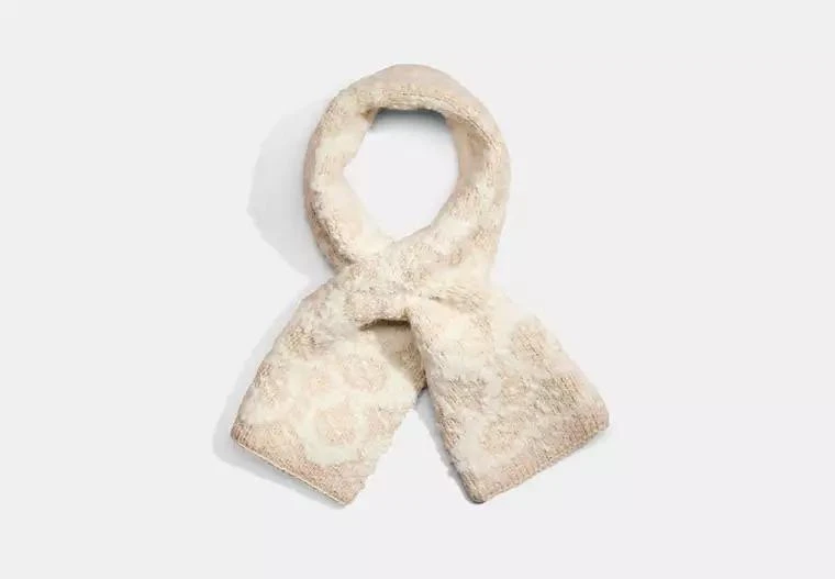 Coach Restored Signature Cashmere Scarf