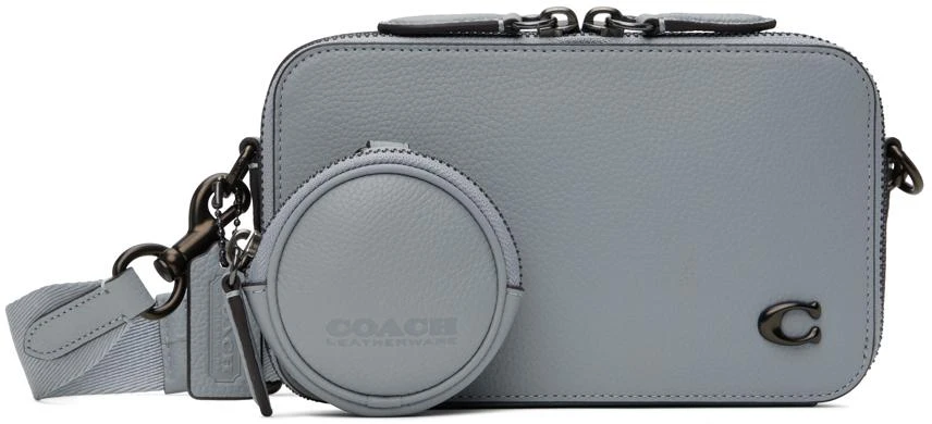Coach Gray Charter Slim Crossbody Bag 1