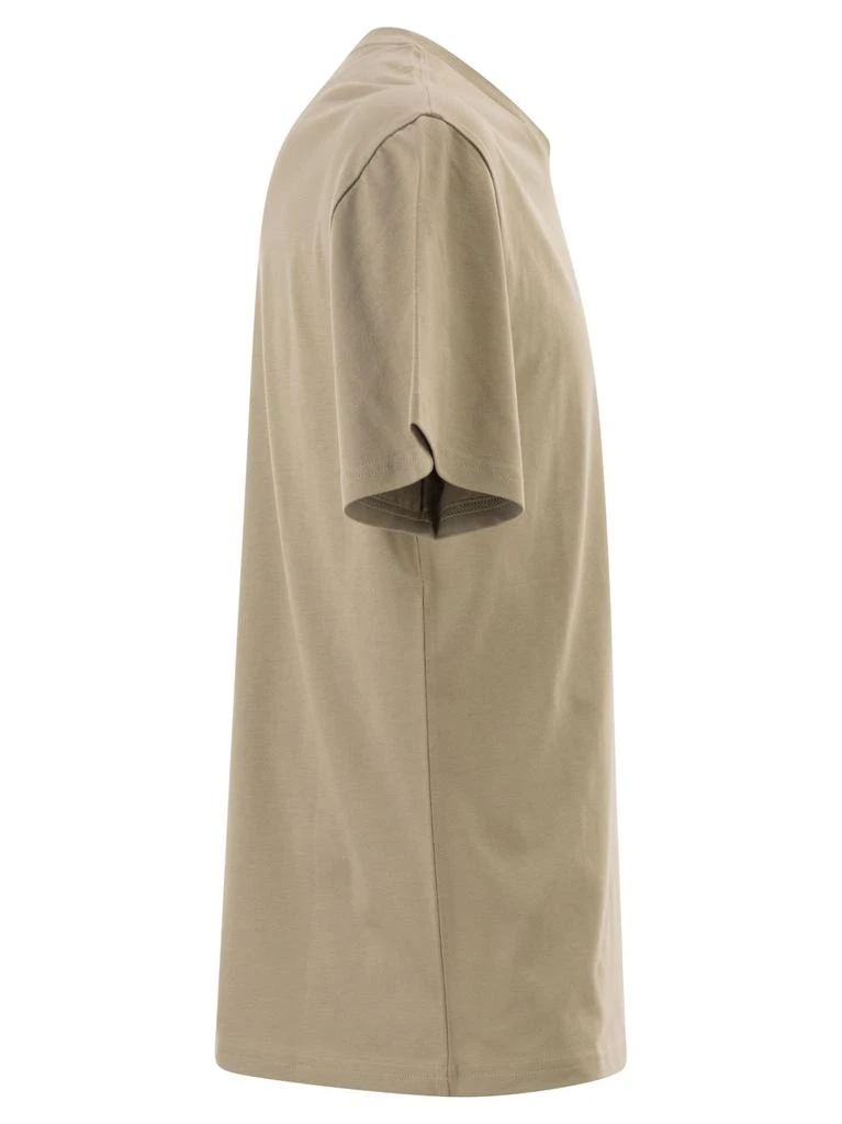 hogan Contrasting Logo Print Cotton Jersey T-Shirt 3