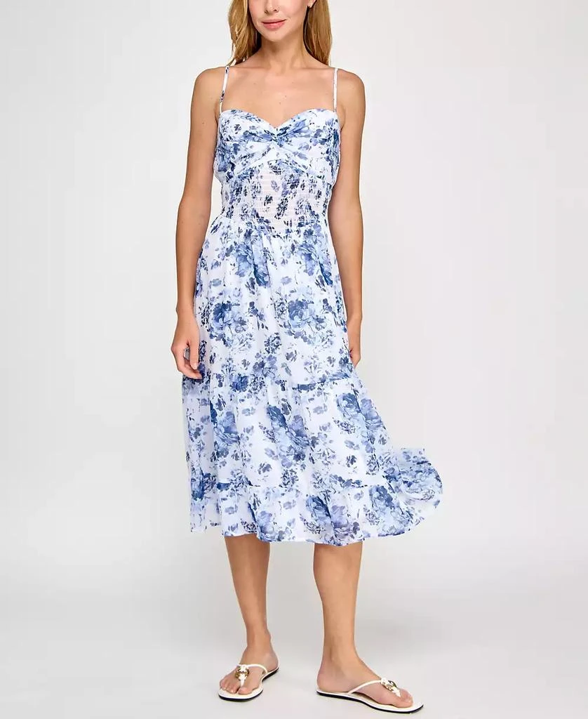 white christmas dresses Trixxi Embellished Velvet Midi Dress – DGFOutlet