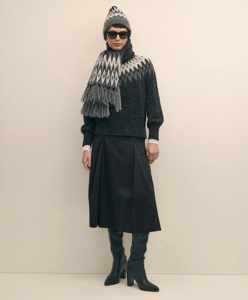 Brooks Brothers Alpaca-Wool Blend Fair Isle Sweater 4