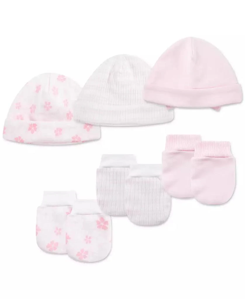 Little Me Baby Hats & Mittens, 6 Piece Set 2