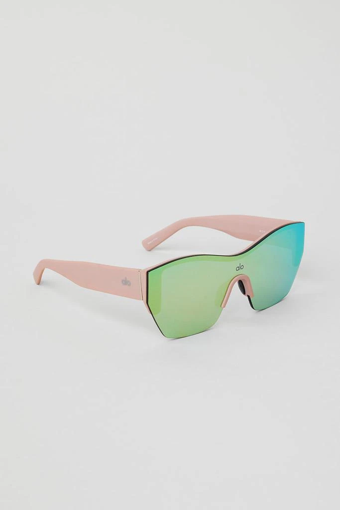 Alo Stunner Sunglasses - Pink Mirror/Pink 2