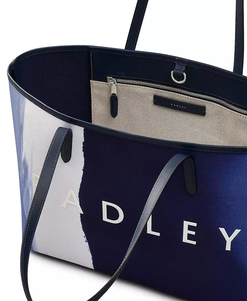 Radley Southwell Gardens Stripe Open Top Tote Bag 5